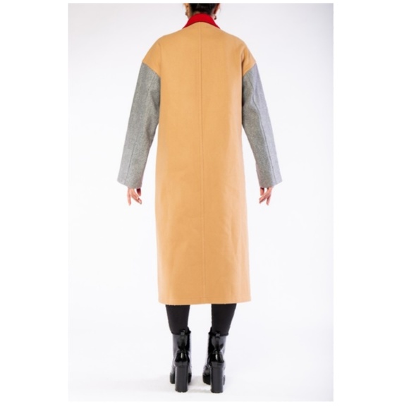 💥💥Color Blocking Trench - Picture 3 of 8